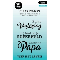 Studio Light Clear Stamp Vaderdag Essentials nr 668