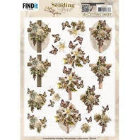 Amy Design - Sending Love - 3D Knipvel Cross