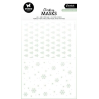 Studio Light Mask Snowflakes & trees Essentials nr 291