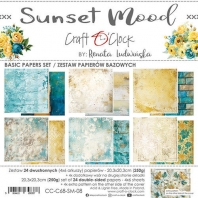 Craft O Clock - Sunset Mood - basis set - 20,3x20,3cm