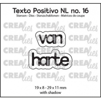 Crealies Texto Positivo Van Harte-NL