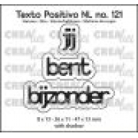 Crealies Texto Positivo Jij bent bijzonder-NL