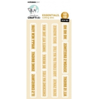 Studio Light Hot Foil Cutting Die Words Essentials nr 12