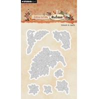 Studio Light Cutting Dies Pumkins & leafs Everlasting Autumn nr 881