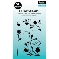 Studio Light Clear Stamp Rose swirl Essentials nr 705