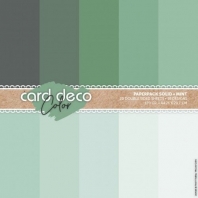 Card Deco Color - Paperpack Solid - Mint A4