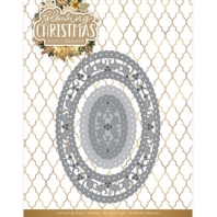 Berrie's Beauties - Glowing Christmas Snijmal Frame Oval