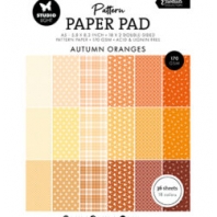 Studio light Autumn Oranges A5 Paper Pad