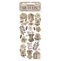 Stamperia - Old Lace - Rub on - Corsets