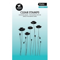 Studio Light - Clear Stamps - Poppies
