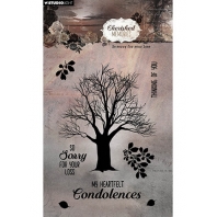 Studio Light - Cherished Memories Clear Stamp So Sorry For Your Loss