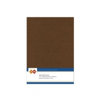Card deco Essentials - Linnenkarton A5 - Chocolade Bruin 79 - 10 stuks 