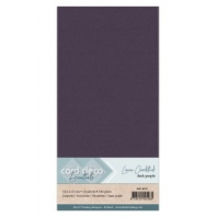 Card deco Essentials - Linnenkarton 4K - Donkerpaars 35 - 10 stuks
