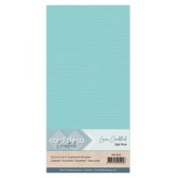 Card deco Essentials - Linnenkarton 4K - Lichtblauw 28 -10 stuks