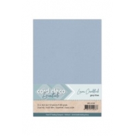 Card Deco Essentials - Linnenkarton A5 - Grijs Blauw 102 - 10 stuks