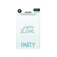 Studio Light Essentials Collection - Masks - Layered Embroidery - With love