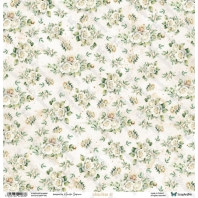 ScrapAndMe - Designpapier - White Roses 07 - 30,5x30,5cm 