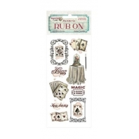 Stamperia - Master of Magic - Rub-On Cartomagic