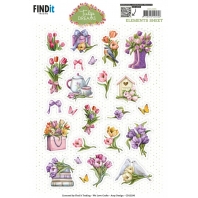  Amy Design - Tulip Dreams - 3D Knipvel - Elements Sheet