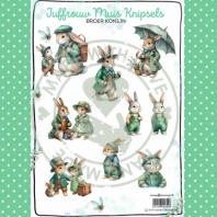 Juffrouw Muis Knipsels - Broer Konijn