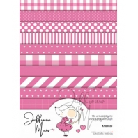 Juffrouw Muis - Paperpad A5 - enkelzijdig - Knalroze - 10 stuks