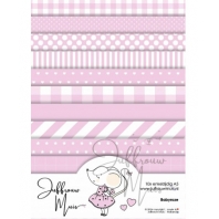 Juffrouw Muis - Paperpad A5 - enkelzijdig - Babyroze - 10 stuks