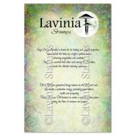 Lavinia - Dill & Sage Words Stamp LAV940
