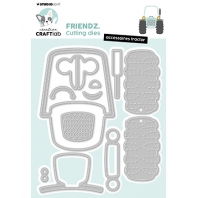 Studio Light - Creative Craftlab Friendz Cutting Die Assesoires Tractor