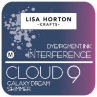Lisa Horton - Dye/Pigment Ink Interference - Cloud 9 - Galaxy Dream Shimmer