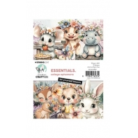 Studio Light - Essentials Collage ephemera - let yourself bloom - 18 stuks