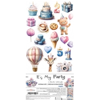 Craft O Clock - 15x30cm - It's My Party - extra set Party