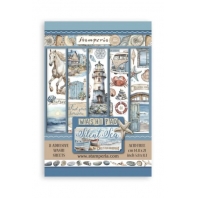 Stamperia - Silent Sea - washi Pad