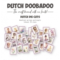 Dutch Doobadoo Dutch die cuts spring post stamps
