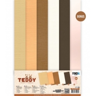 Berrie's Beauties - Teddy papierset A4