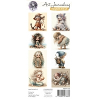 Art Journaling - Fairybells - Zomer 4x8designs 3D set
