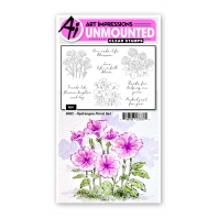 Art Impressions - Hydrangea Floral Set - 6062