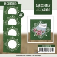 Cards Only - Velvet Cards 4K - Set 1 groen/zilver