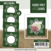 Cards Only - Velvet Cards 4K - Set 1 groen/zilver