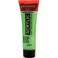 Talens Amsterdam acrylverf 20 ml  - 672 Reflexgroen