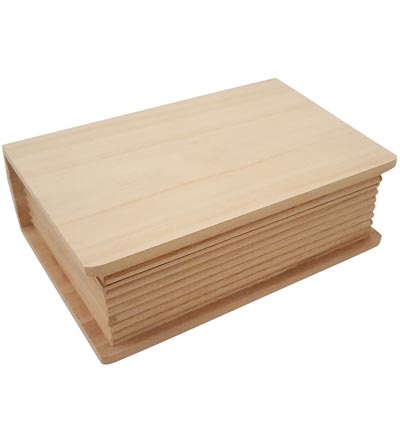 Houten Kist Boekvorm