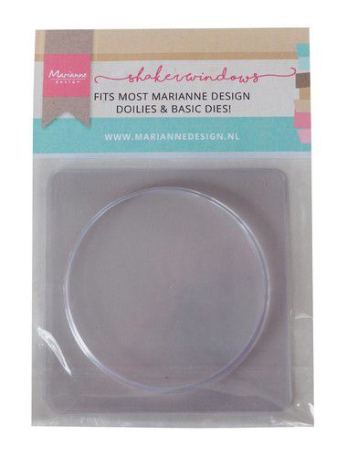 Marianne Design Shaker windows - rond 9 cm - 4 mm 10 stuks