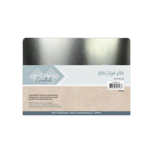 Card Deco Essentials - Metal Plate A5