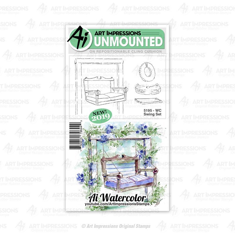 Art Impressions WC Swing Set 5195 