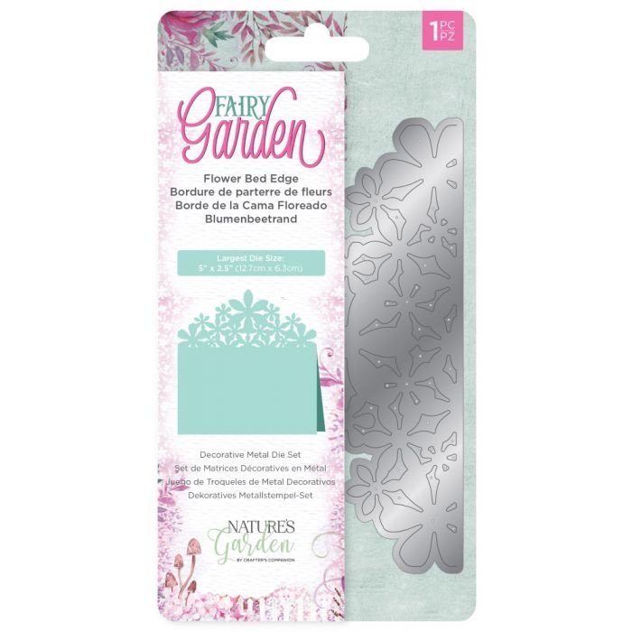 Fairy Garden - Metal Die - Flower Bed Edge
