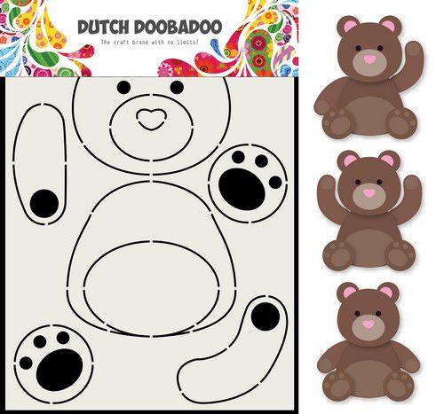 Dutch Doobadoo Card Art Berenjacht A5