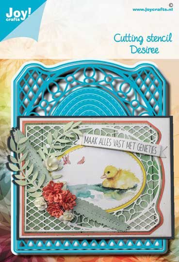 JoyCraft Snijstansmal - Blauwe ovaal& rechthoek