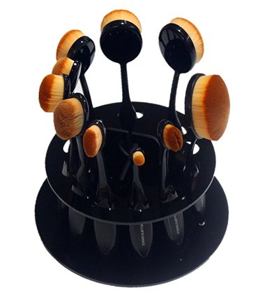 Holder for blending brushes