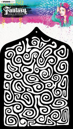 Studio Light Mask Stencil A5 Fantasy Collection 3.0 nr44