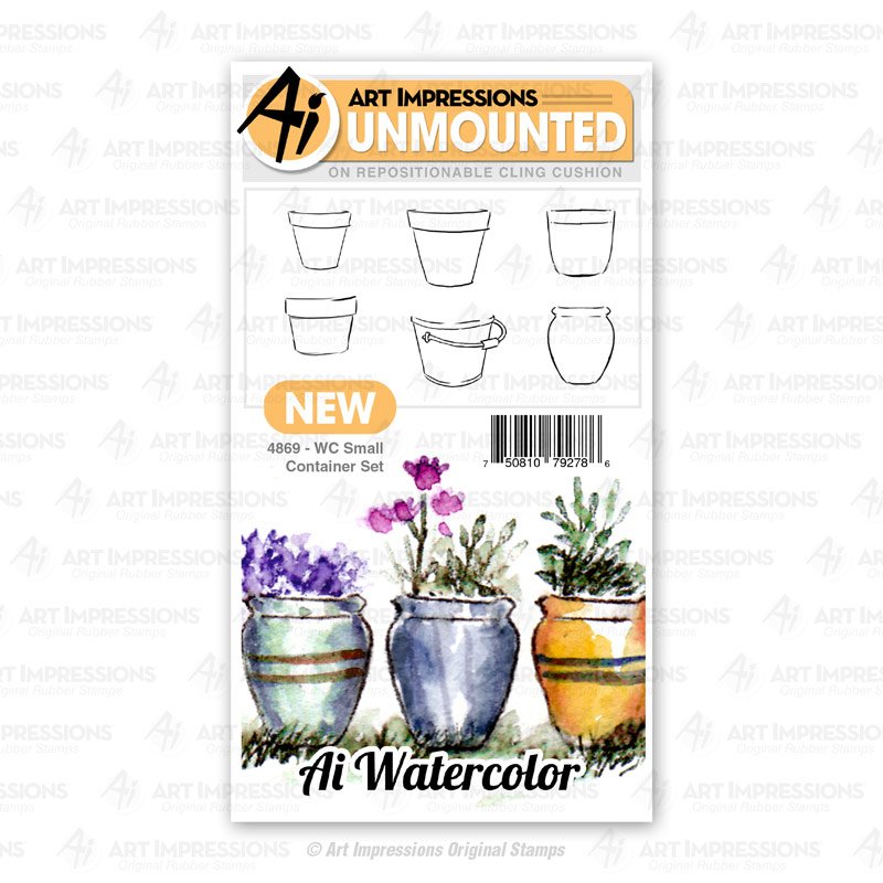 Art Impressions WC Small Container Set  4869