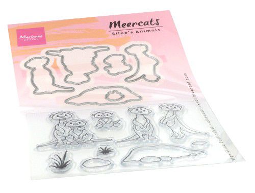 Marianne Design Clear Stamp Eline's Animals - stokstaartjes